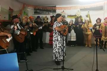 Baile de Carnaval en La Garita (Foto TA)
